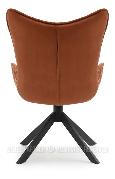 Scaun Nanny (cupru + negru)