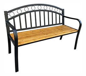 Bancă de grădină Arquetipo (negru)
