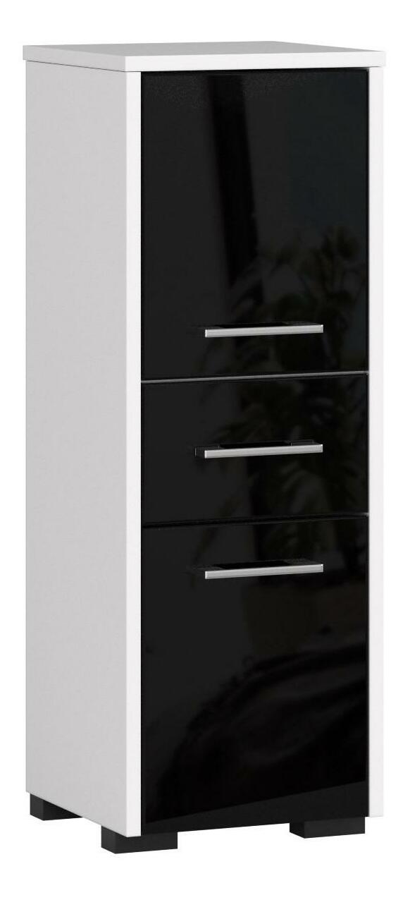 Kúpeľňová skrinka Farid TYP6 (lesk čierny)