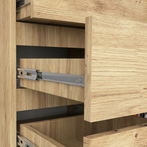 Comodă Kirmair (stejar craft)