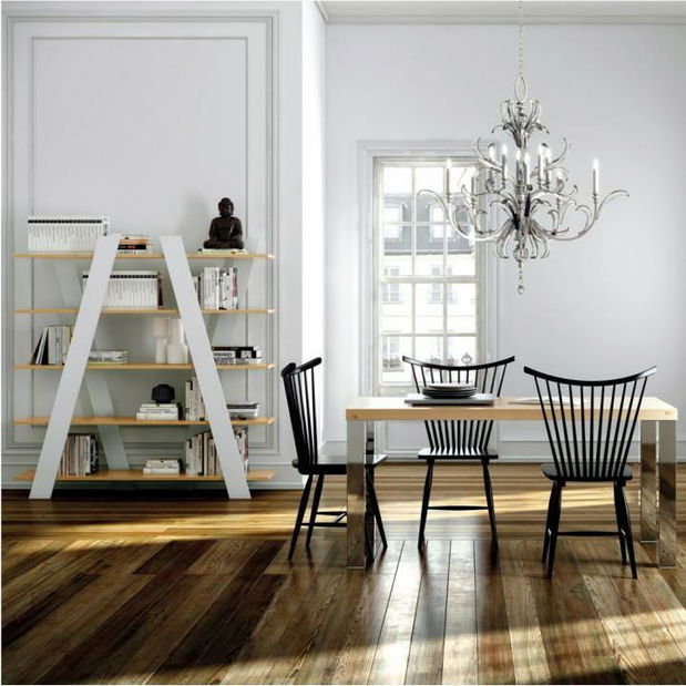 Regál Salda (biela)