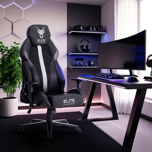 Gaming fotelja Nutrida (crna + bijela) 