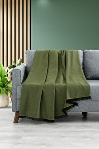 Cuvertură pentru canapea 200 x 160 cm Lalia (Verde)