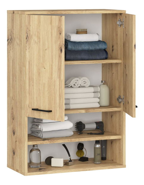 Dulap de baie suspendat Farid TYP 7 (Stejar artisan)