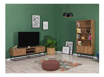 Mobilier living Lexuna 27 (Nuc + Negru)