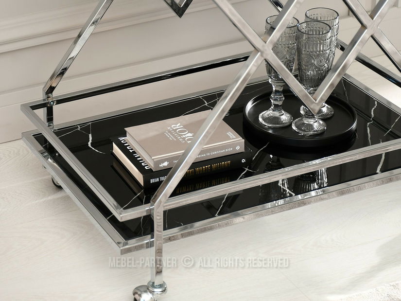 Konferenčný stolík Gemido (čierna)