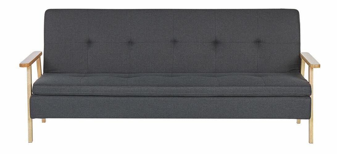 Canapea două locuri Turku (gri închis)