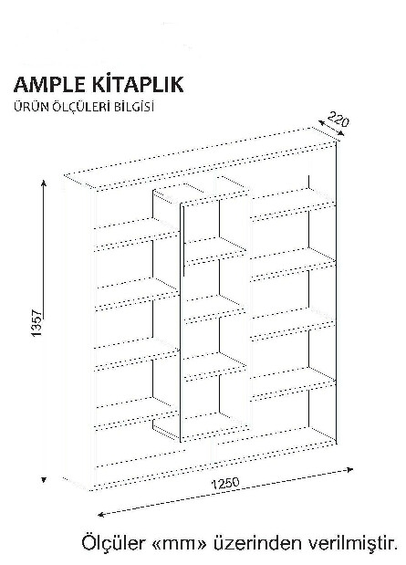 Regál Apple (Biela)