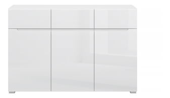 Komód Yuko (fényes fehér)