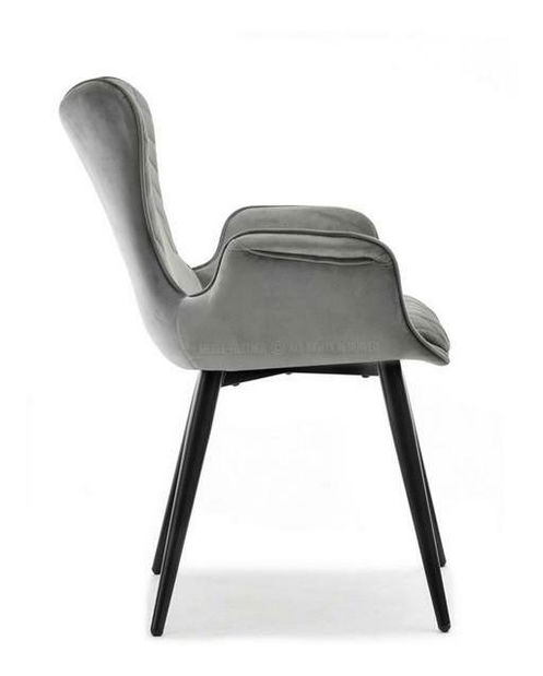 Stolička Kammel (sivá + čierna)