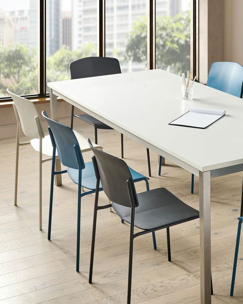 Set 4 ks jedálenských stoličiek Augustino (béžová)