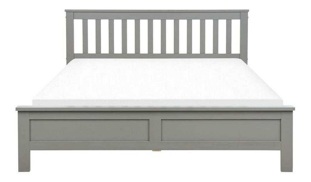 Manželská posteľ 160 cm Maye (sivá)