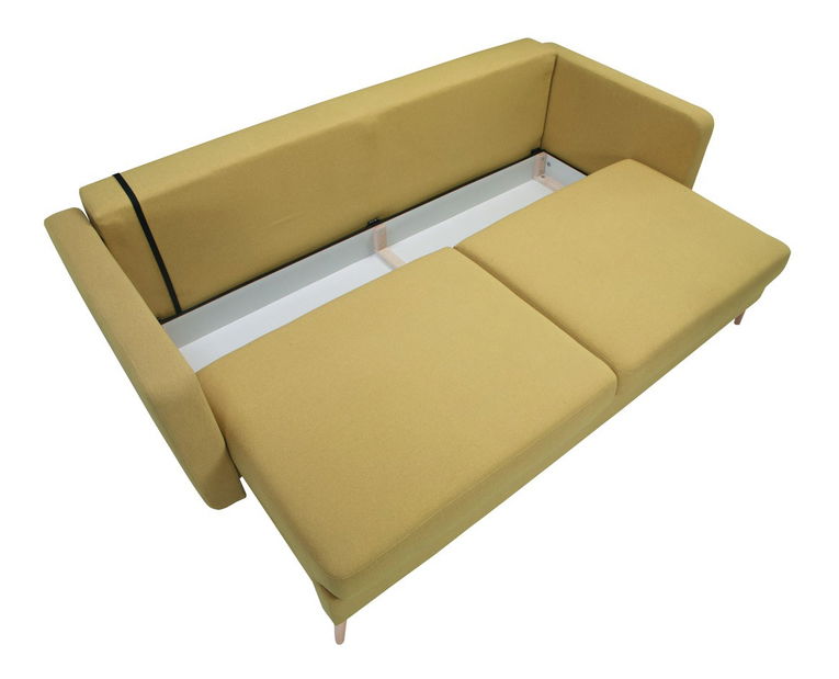 Pohovka trojsedačka BRW Cornet III Lux 3DL (žltá)