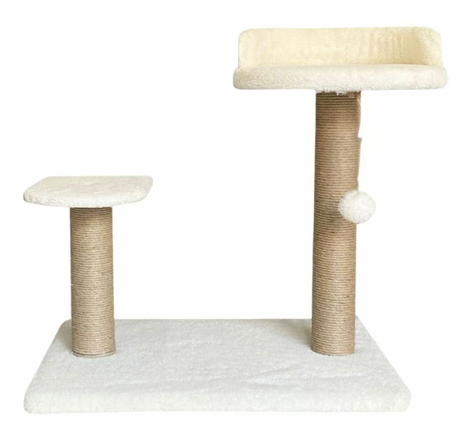 Škrabadlo pre mačky Tinka (Biela)