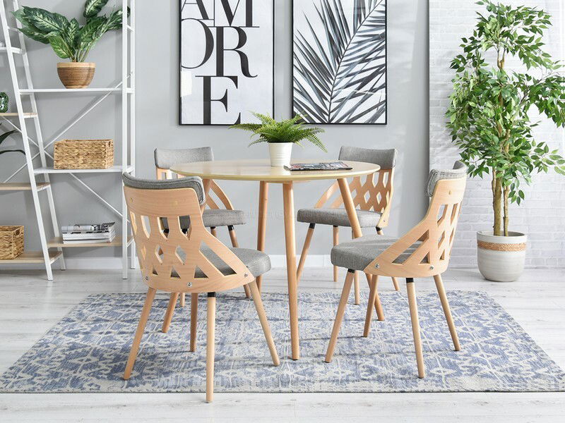 Szék Crab (bükk szürke + bükk)