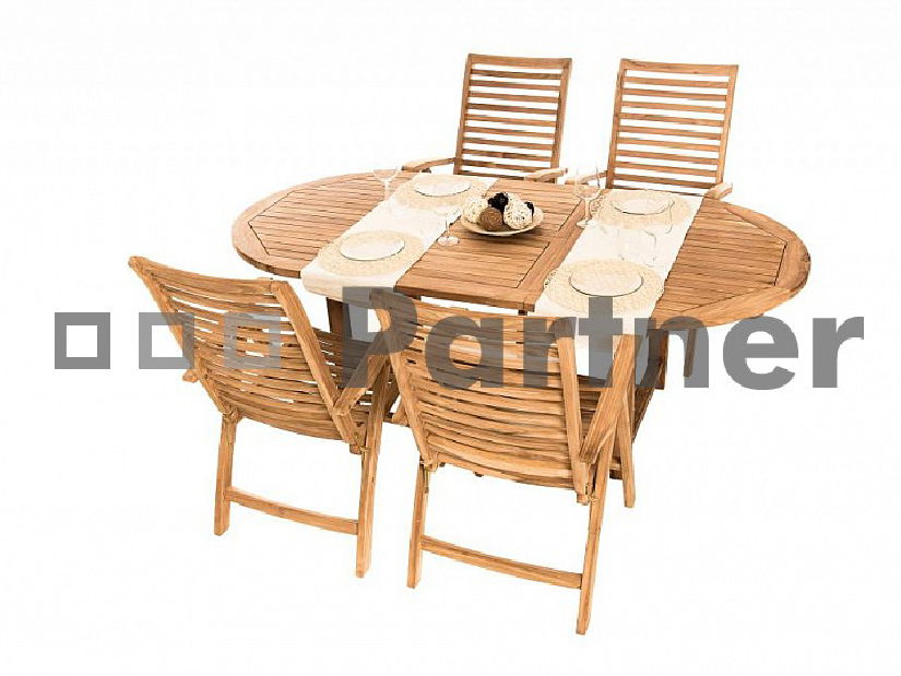 Záhradná zostava Santiago I. 1+4 (Teak)