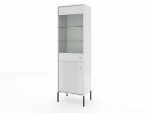 Vitrina Isae 40 (bijela + crna)