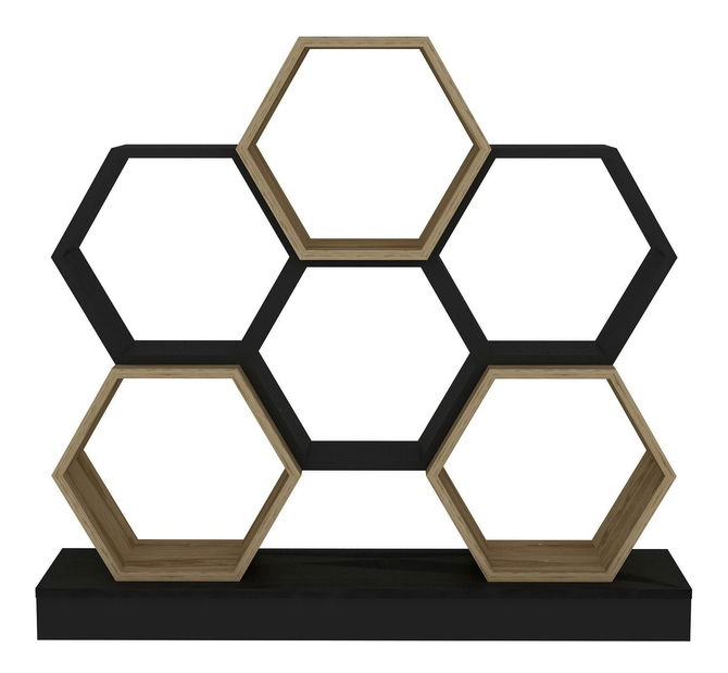 Raft Cicco (Negru + Stejar) 