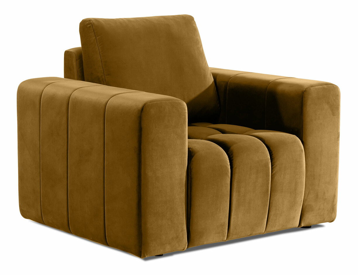 Fotel Laura Typ 04 (mustársárga)