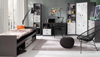 Jednolôžková posteľ 90 cm Torton T20 (s roštom a úl. priestorom)