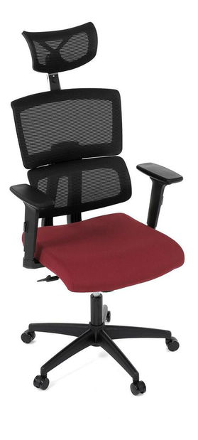 Irodai fotel Kurosadas (bordó + fekete)