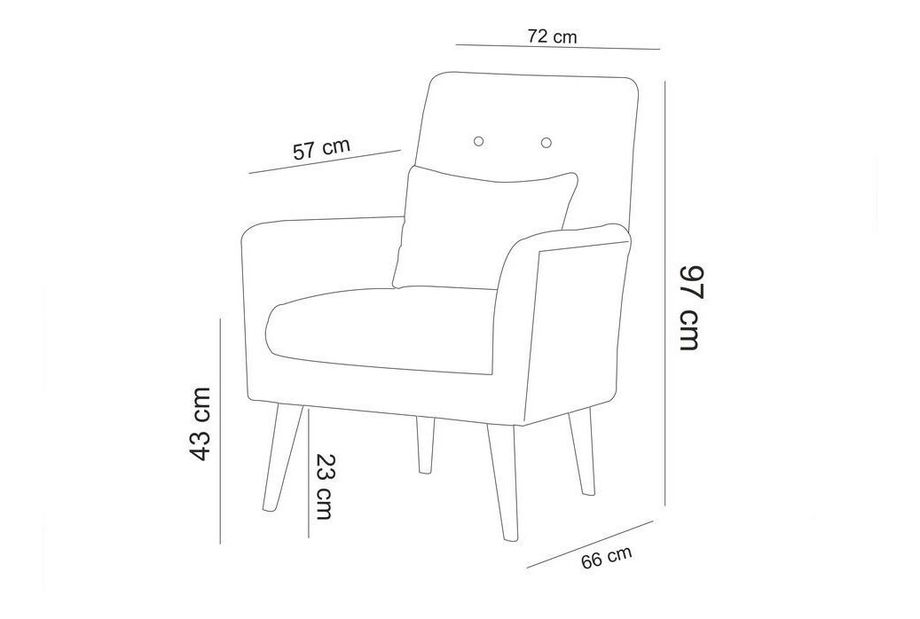 Sedacia súprava 3+1 Acanti (Antracit)