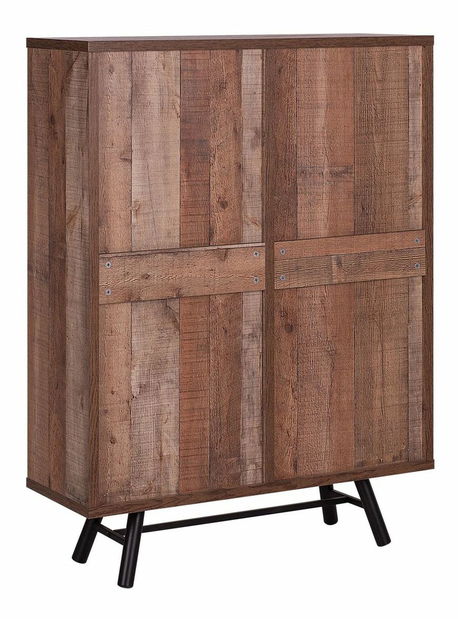 Regál Adana (svetlé drevo)