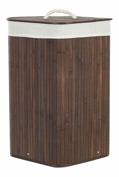 Kôš na bielizeň Matza (tmavé drevo)