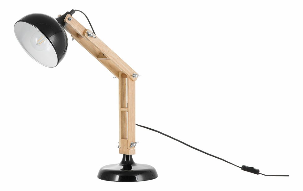 Stolová lampa Saldivo (čierna)