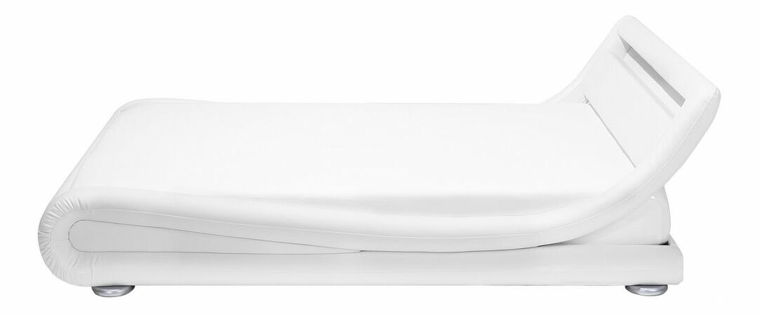 Bračni vodeni krevet 180 cm Anais (bijela) (s podnicom i madracem)