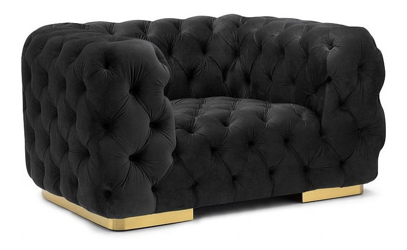 Fotel I Chomen (fekete)