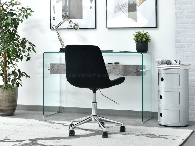 Stolička Eleanor (čierna)