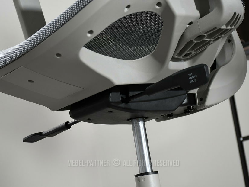 Fotoliu de birou Huio (gri)