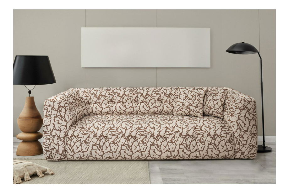 Canapea trei locuri Cadellona (Multicolor)