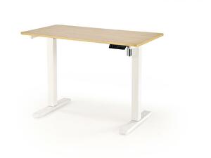 PC asztal Bush (arany tölgy + fehér)