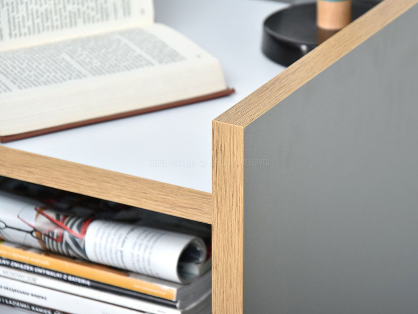 Noptieră Sobrepucu S11 (alb)