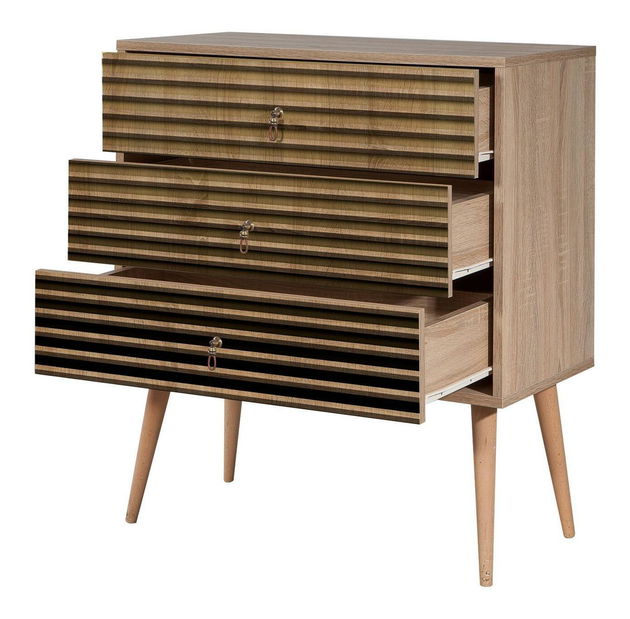 Comodă Troy 220 (Stejar sonoma)