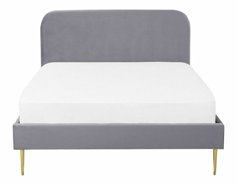 Bračni krevet 140 cm Faris (siva) (s podnicom)