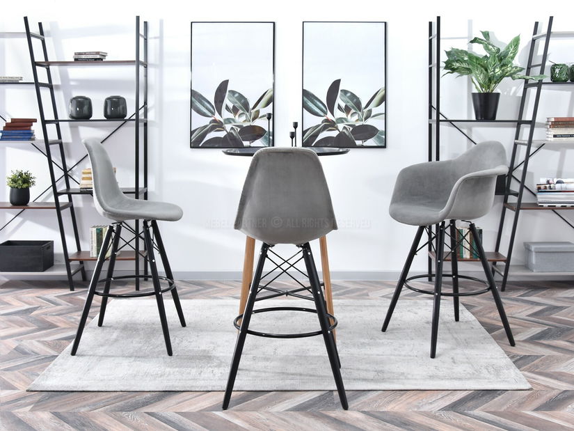 Stolica Epsie (drvo + siva)