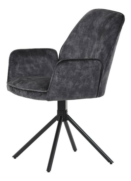 Jedálenská stolička Heridas (čierna)