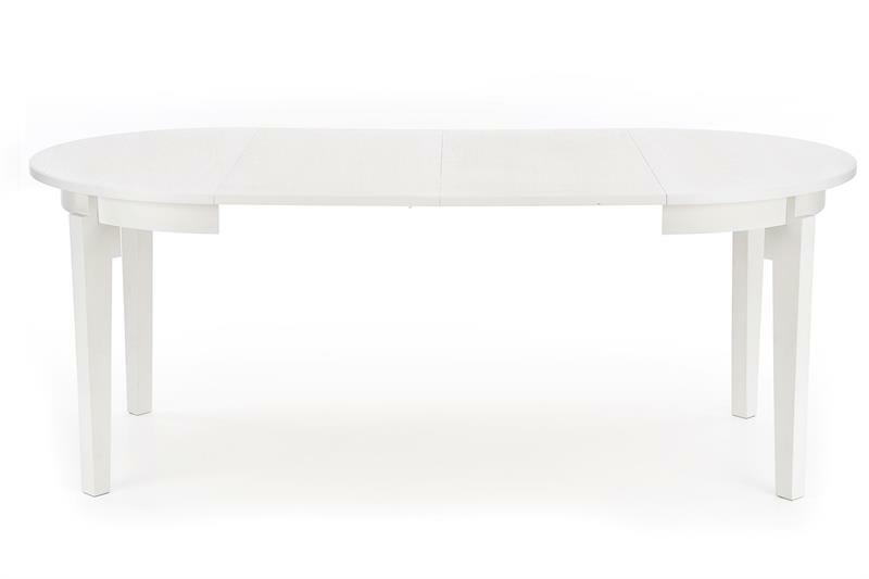 Széthúzható étkezőasztal 100-200 cm Saras (fehér) (6-8 fő részére)