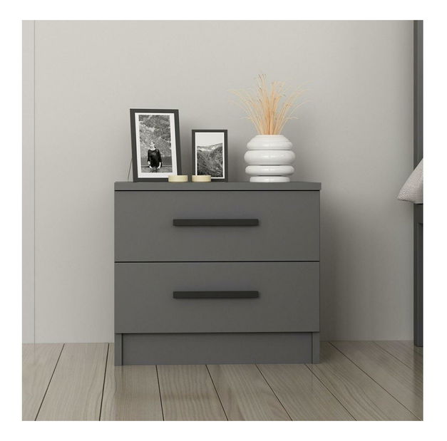 Noćni stolić Bubose 3 (antracit)