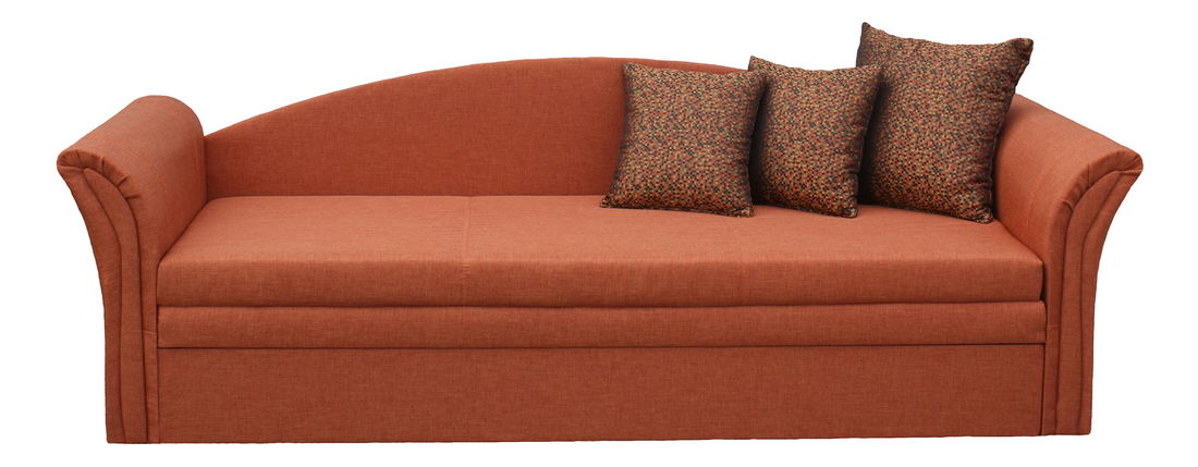 Pohovka trojsedačka Blossom oranžová