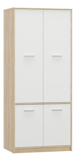 Ormar za garderobu Thornham 4D (bijela) 