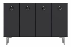 Skrinka Efia (antracit + strieborná)