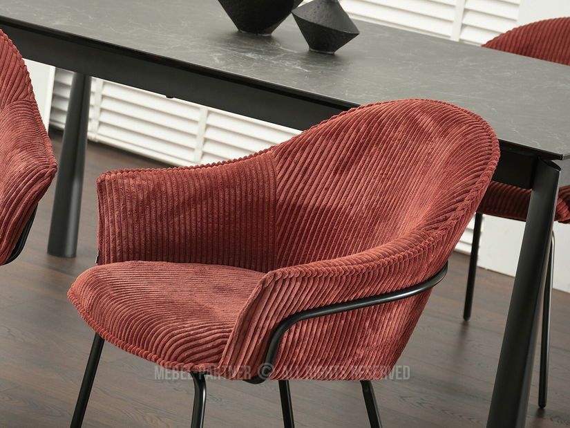 Scaun Val (cupru + negru)