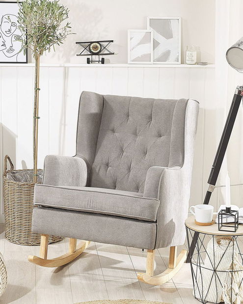 Hojdacie kreslo TROND II (polypropylén) (svetlosivá)