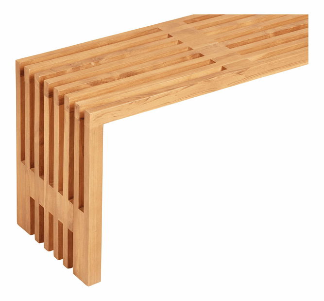 Záhradná lavička Bamira 1 (prírodná)