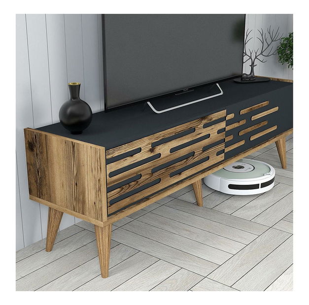 Mobilier living Valencia (Nuc + antracit)