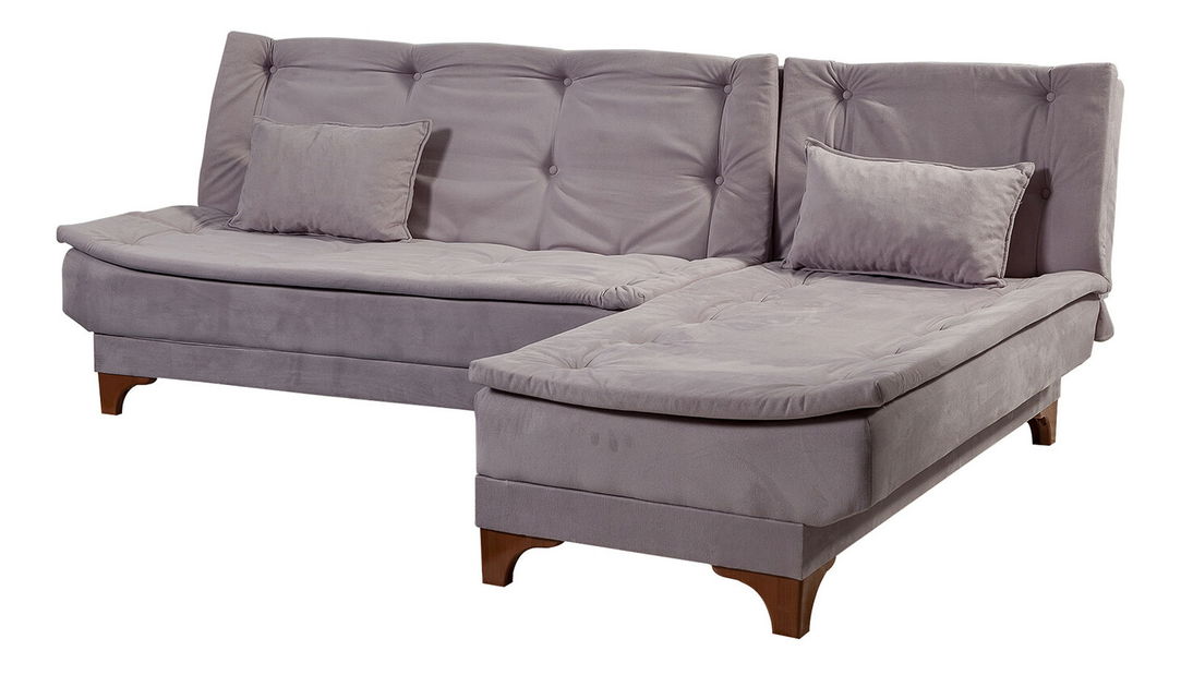 Canapea extensibilă Klaudi C (gri) (D)